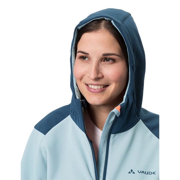 Vaude Bike Soft Shell-takki Qimsa Sininen 44 Nainen