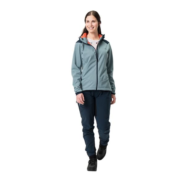 Vaude Bike Soft Shell-takki Qimsa Sininen 44 Nainen