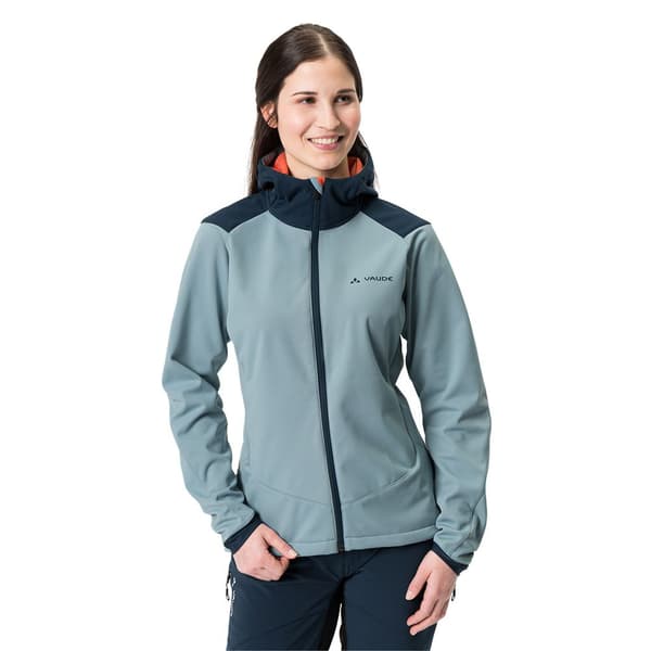 Vaude Bike Soft Shell-takki Qimsa Sininen 44 Nainen