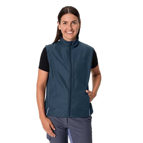 Vaude Bike Jacka Dundee Classic Zo Blå 48 Kvinna