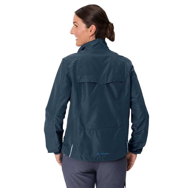 Vaude Bike Jacka Dundee Classic Zo Blå 48 Kvinna