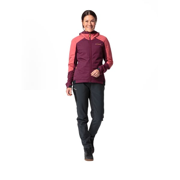 Vaude Bike Soft Shell-takki All Year Moab Pinkki 42 Nainen