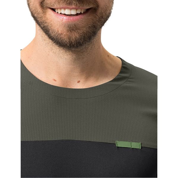 Vaude Bike Kortærmet T-shirt Kuro Ii Grøn,Sort M Mand