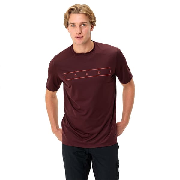 Vaude Lyhythihainen T-paita Qimsa Logo Punainen M Mies