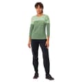 Miniatyrbillede 5 af 7: Vaude Moab Long Sleeve V 3/4 Ærme T-shirt Grøn 40 Kvinde