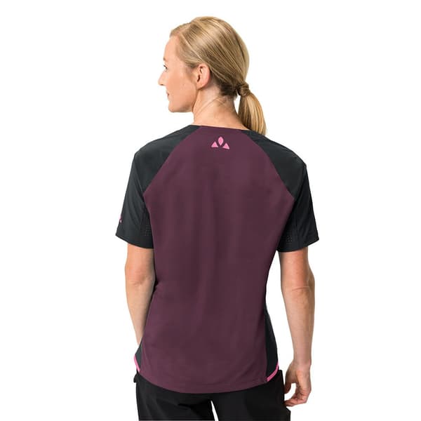 Vaude Bike Kortärmad T-shirt Moab Pro Lila 44 Kvinna