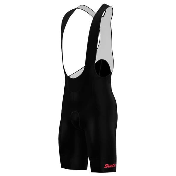 Santini Bib Shortsit La Fleche Wallone 2024 Musta M Mies