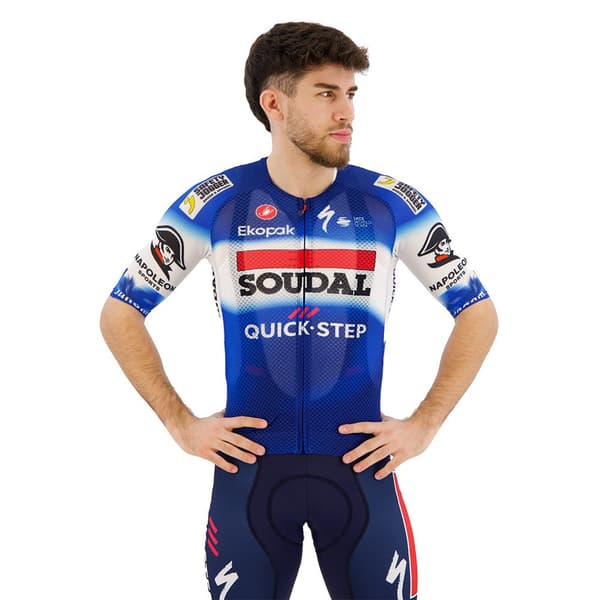 Castelli Kortærmet Trøje Climber´s 4.0 Soudal Quick-step 2024 Blå L Mand