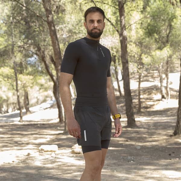 Blueball Sport Trail T-shirt Med Korte ærmer Sort M Mand