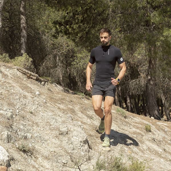 Blueball Sport Trail T-shirt Med Korte ærmer Sort M Mand
