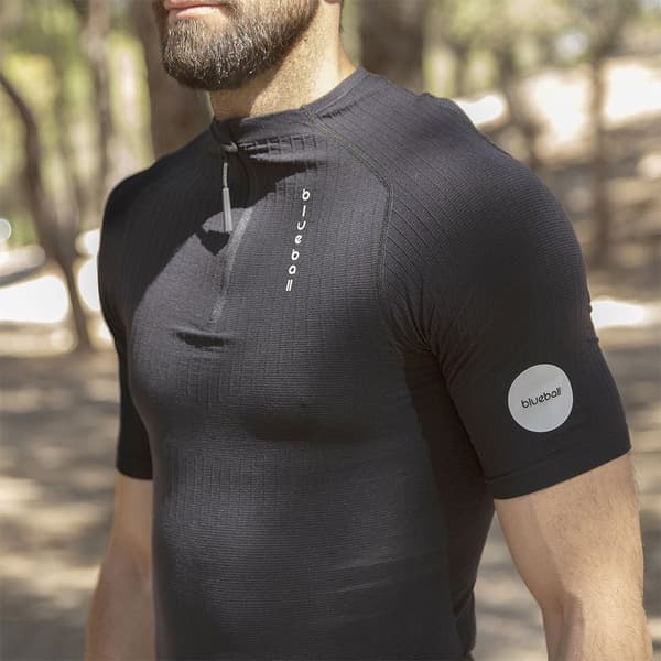 Blueball Sport Trail T-shirt Med Korte ærmer Sort M Mand
