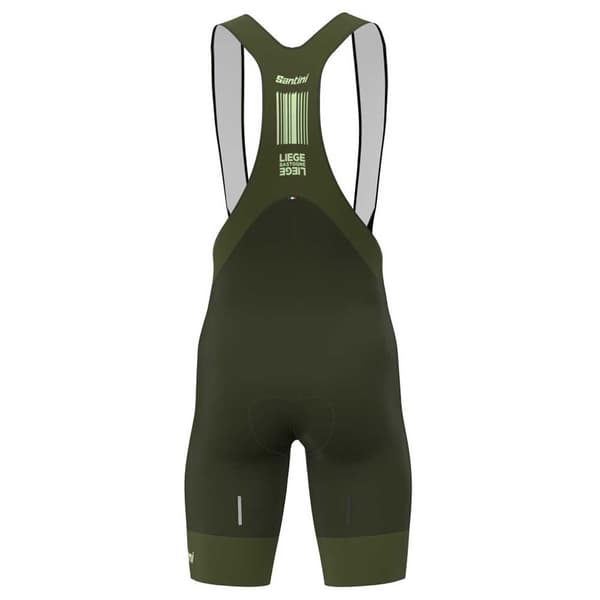 Santini Lyhythihainen Jersey Liège Bastogne Liège 2024 Vihreä L Mies