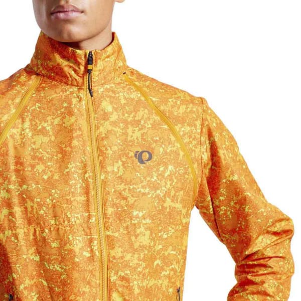 Pearl Izumi Quest Barrier Convertible Jakke Orange 3XL Mand