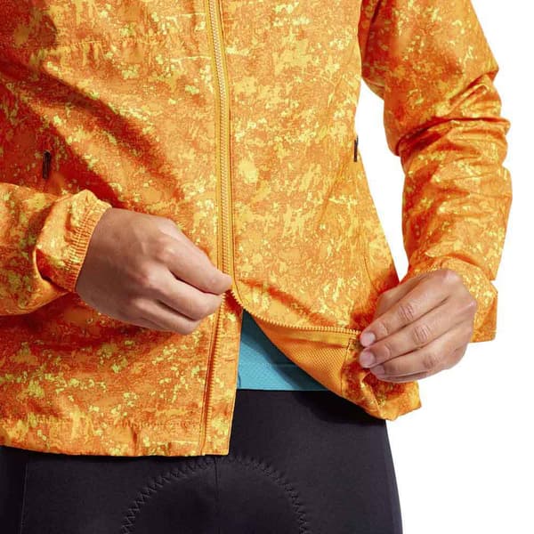 Pearl Izumi Quest Barrier Convertible Jakke Orange 3XL Mand