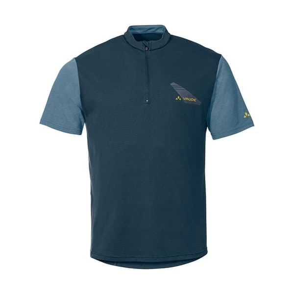 Vaude Bike Ledro T-shirt Med Korta ärmar Blå M Man