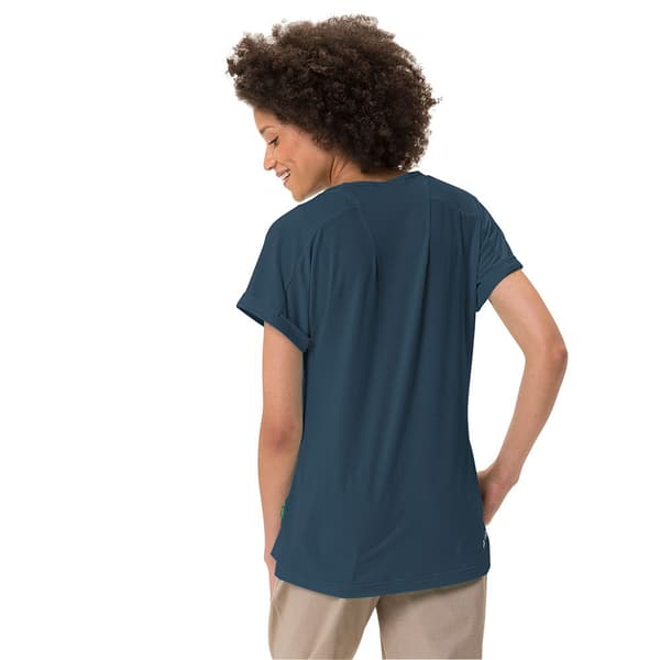 Vaude Bike Cyclist 2 T-shirt Med Korte ærmer Blå 40 Kvinde