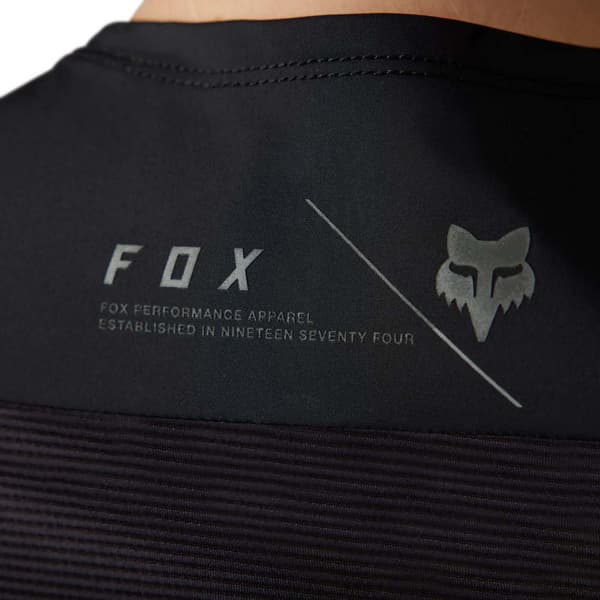 Fox Racing Mtb Flexair Ascent T-shirt Med Korte ærmer Sort XS Kvinde