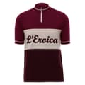 Miniatyrbild 1 av 2: Santini Ull Eroica Official 2024 Kort Ärm Jersey Röd M Man