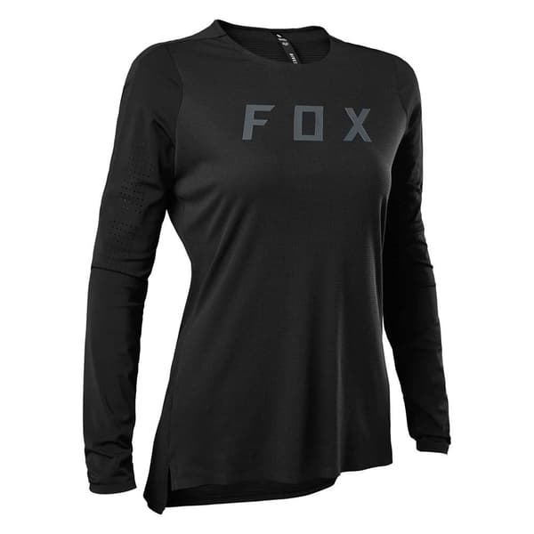 Fox Racing Mtb Flexair Pro T-shirt Med Lång ärm Svart S Kvinna