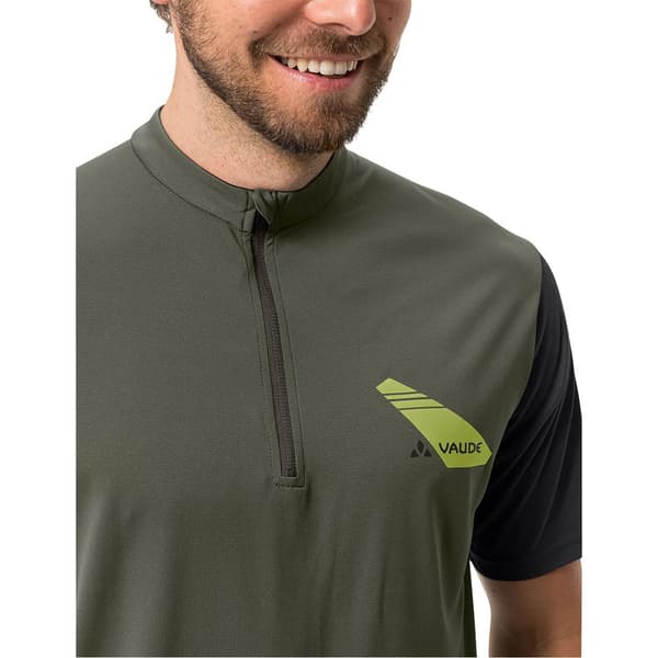 Vaude Bike Ledro T-shirt Med Korte ærmer Grøn S Mand