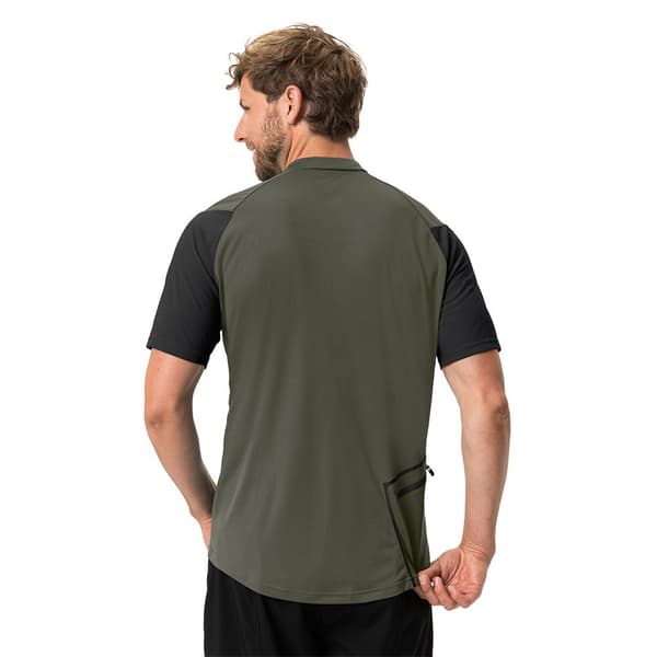 Vaude Bike Ledro T-shirt Med Korte ærmer Grøn S Mand