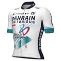 Miniatyrbillede 1 af 2: Ale Kortærmet Trøje Prime Bahrain Victorious 2024 Hvid S Mand