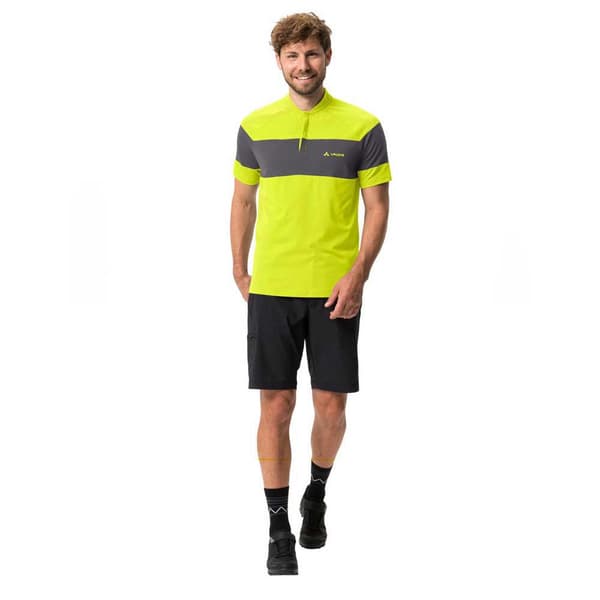 Vaude Bike Tremalzo Iv Lyhythihainen T-paita Vihreä M Mies
