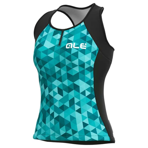 Ale Triangles ärmlös T-shirt Grönt XS Kvinna