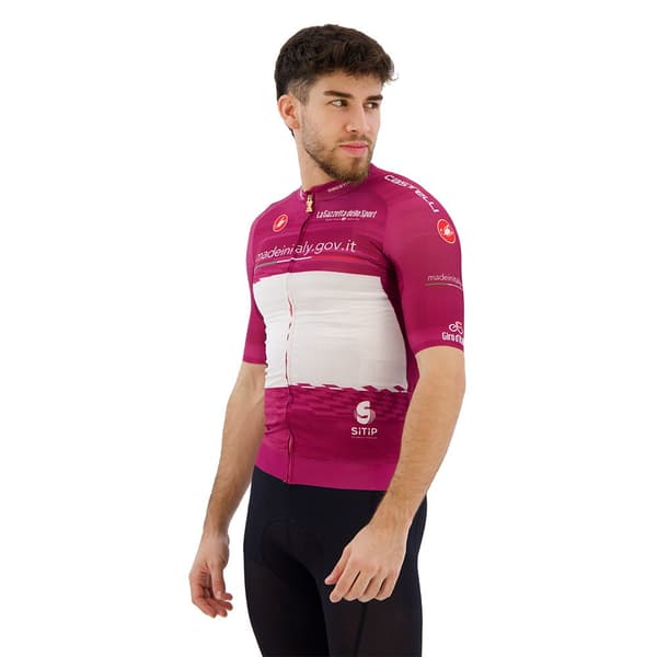 Castelli Kortærmet Trøje #giro106 Race Rosa XL Mand