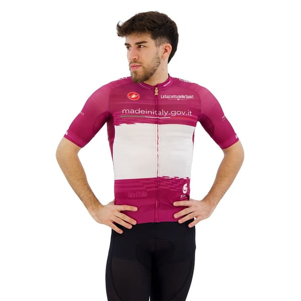 Castelli Kortærmet Trøje #giro106 Race Rosa XL Mand