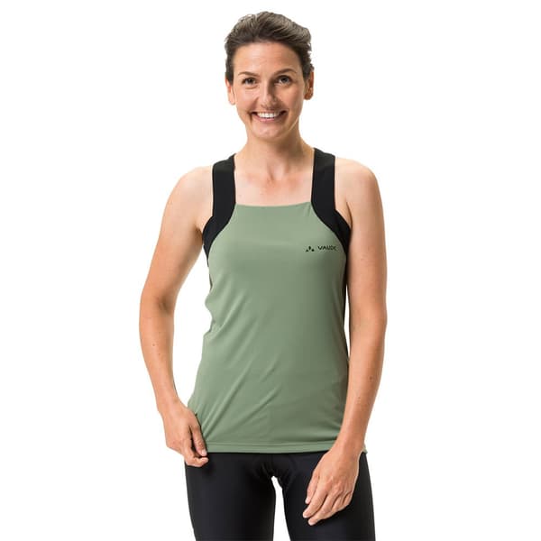 Vaude Bike Matera ärmlös T-shirt Grönt 34 Kvinna
