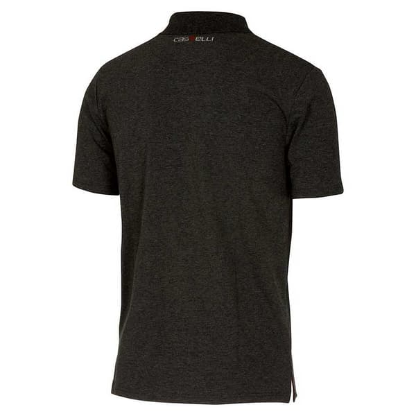 Castelli Race Day Kortærmet Polo Grå S Mand