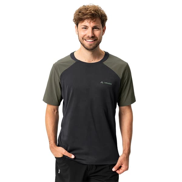 Vaude Bike Moab Pro T-shirt Med Korta ärmar Svart S Man