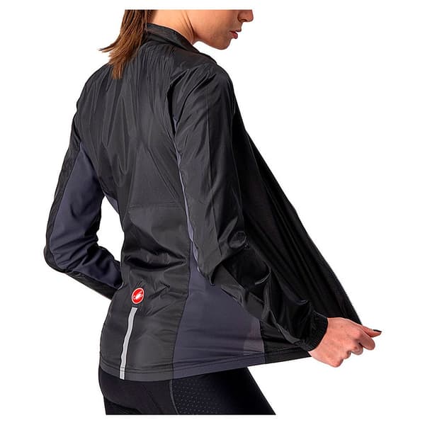 Castelli Squadra Stretch Jakke Sort XL Kvinde