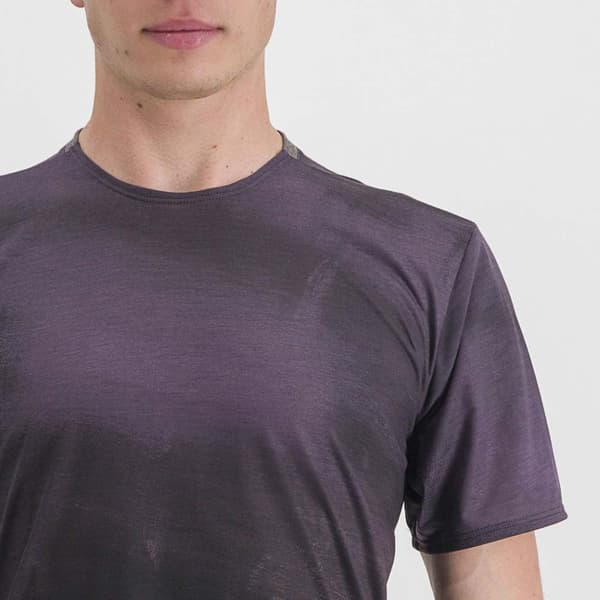 Sportful Flow Giara T-shirt Med Korte ærmer Lilla XL Mand