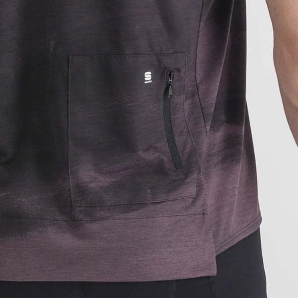 Sportful Flow Giara T-shirt Med Korte ærmer Lilla XL Mand