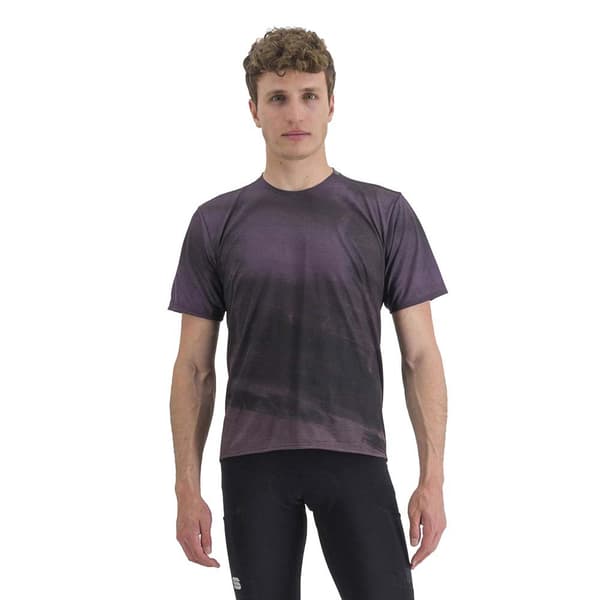 Sportful Flow Giara T-shirt Med Korte ærmer Lilla XL Mand