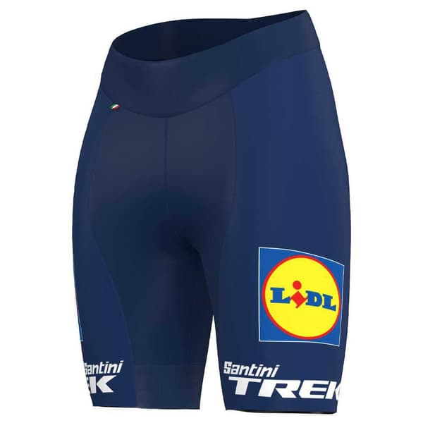 Santini Lidl Trek 2024 Shorts Blå XL Kvinde