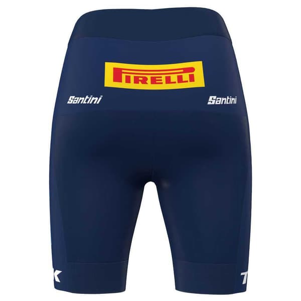 Santini Lidl Trek 2024 Shorts Blå XL Kvinde