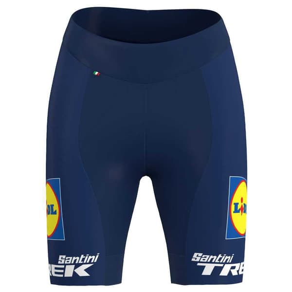 Santini Lidl Trek 2024 Shorts Blå XL Kvinde
