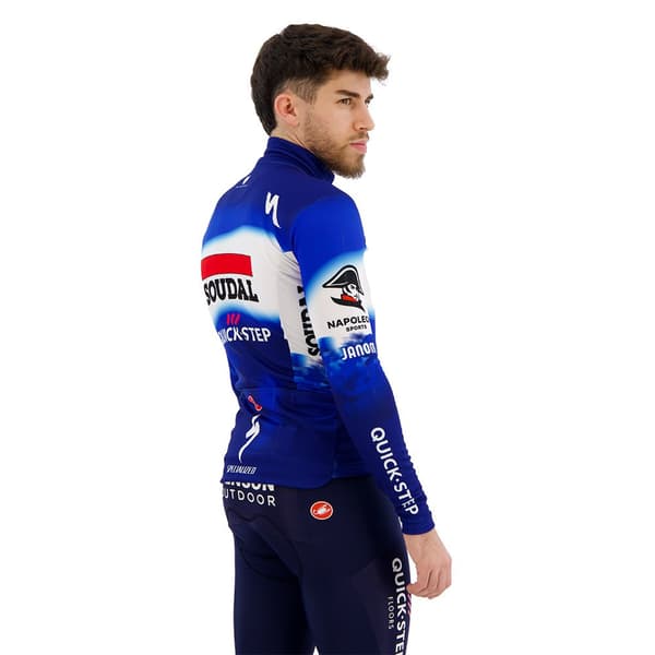 Castelli Thermal Soudal Quick-step 2024 Långärmad Trikå Blå L Man