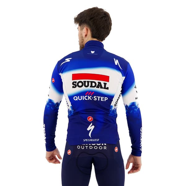 Castelli Thermal Soudal Quick-step 2024 Långärmad Trikå Blå L Man