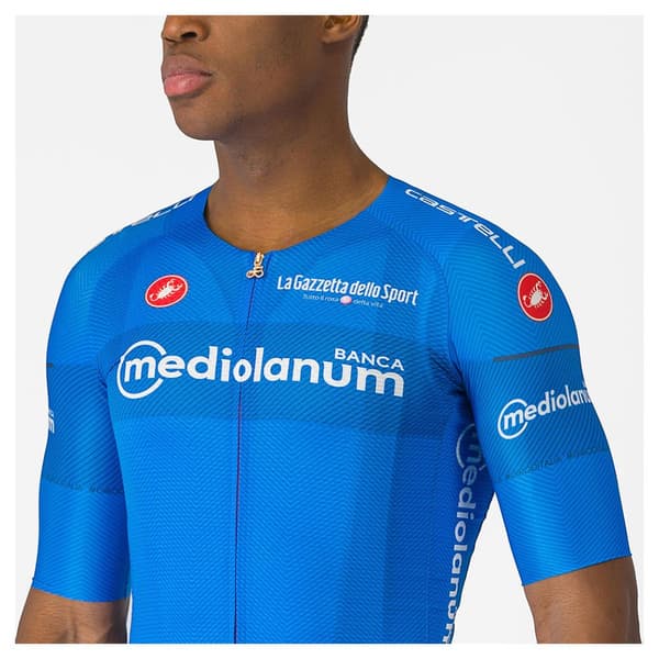 Castelli #giro107 Race 2024 Kortärmad Tröja Blå L Man