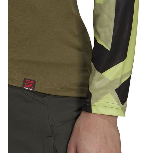 Five Ten The Trail T-shirt Med Lång ärm Grönt XS Kvinna