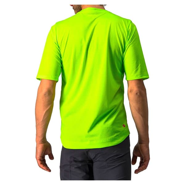 Castelli Trail Tech T-shirt Med Korte ærmer Grøn 2XL Mand