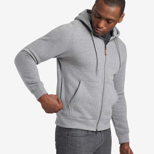 Chrome Issued Sweatshirt Med Dragkedja Grå XL Man