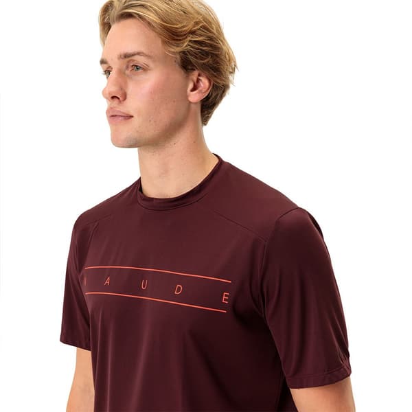 Vaude Qimsa Logo Lyhythihainen T-paita Punainen 2XL Mies