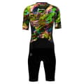 Miniatyrbillede 2 af 3: Santini Viper Zephyr X Ironman 2024 Kortærmet Triatlon Flerfarvet 3XL Mand