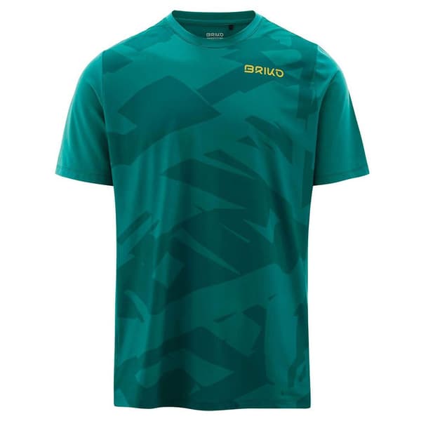 Briko Adventure Camo T-shirt Med Korte ærmer Grøn L Mand