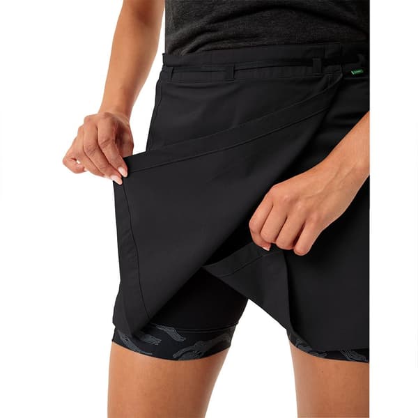 Vaude Tremalzo Iv Nederdel Sort 38 Kvinde
